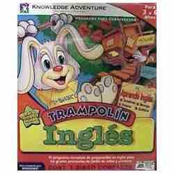 Cover art of "Trampolín Inglés", a Spanish game to learn English
