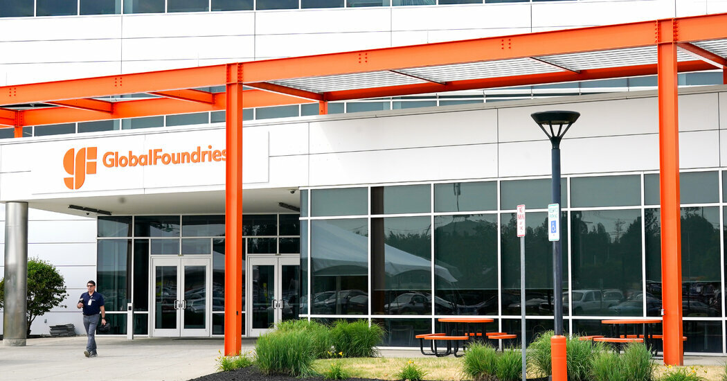 The award to GlobalFoundries will help the firm expand its existing facility in Malta, N.Y., enabling it to fulfill a contract with General Motors to ensure dedicated chip production for its cars.