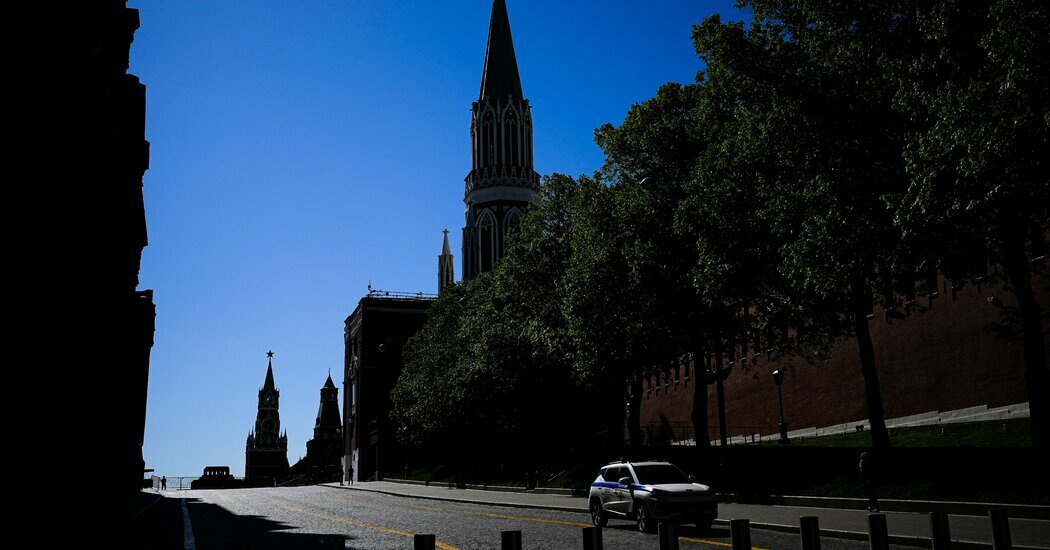 John Mark Dougan, who has been granted asylum in Moscow, above, has become a key player in the Kremlin’s information operations against the West.