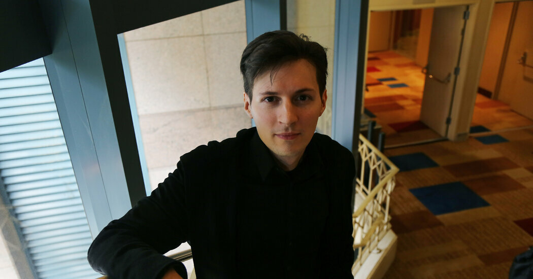 Pavel Durov, the founder and chief executive of Telegram, in San Francisco in 2014.