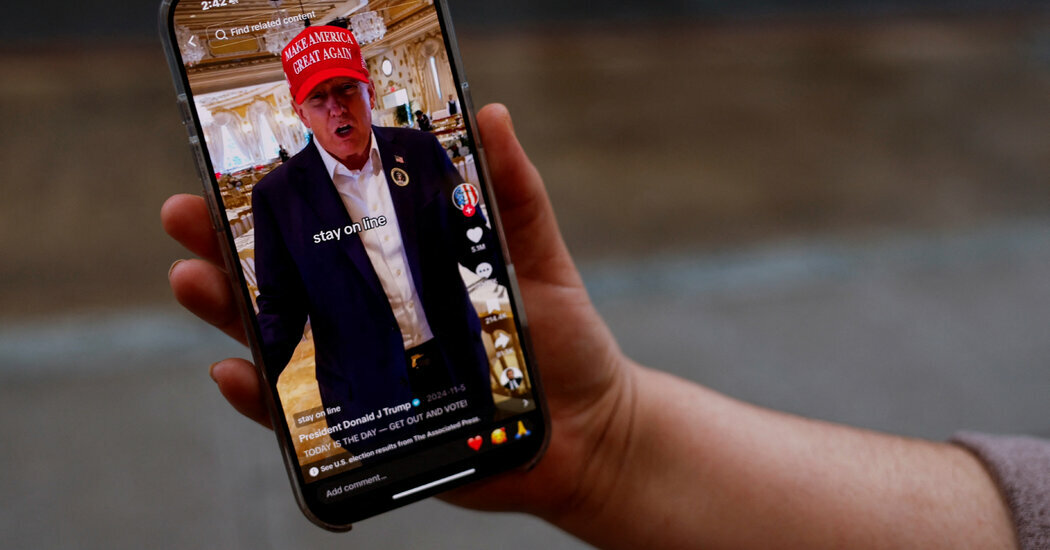 TikTok’s repeated mentions of President-elect Donald J. Trump are a stark example of how badly TikTok and its Chinese owner, ByteDance, need his support.