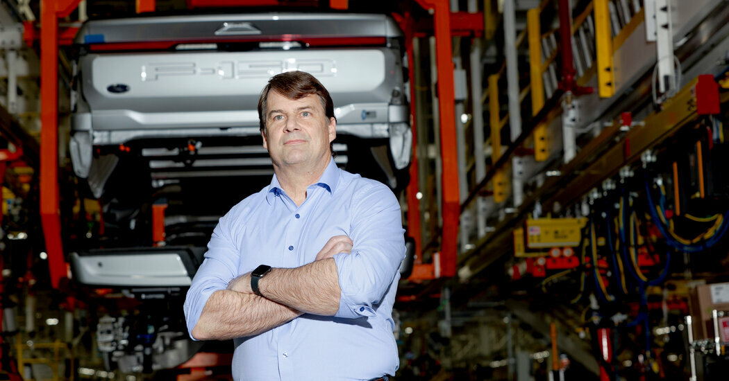 Jim Farley, Ford’s chief executive, said “many of those jobs will be at risk” if Republicans end billions of dollars in subsidies and loans for projects like the company’s factories that produce batteries and electric vehicles.