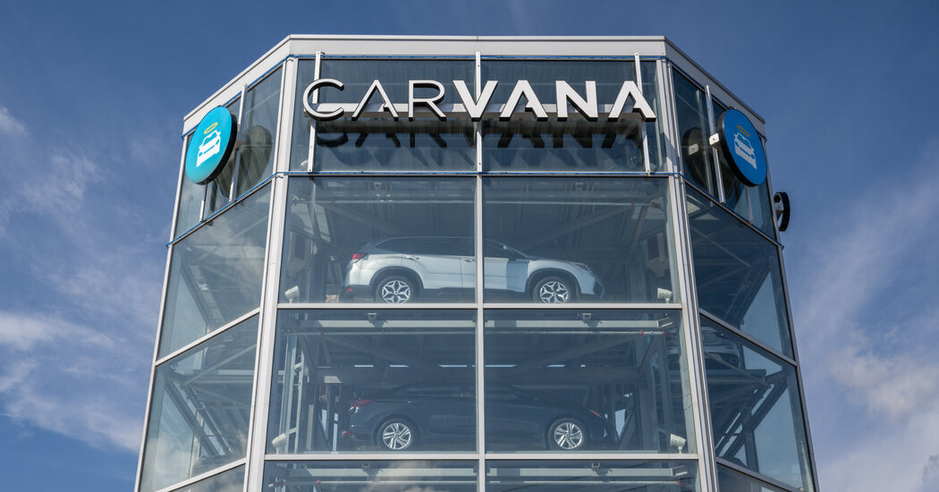 Carvana, an online seller of used cars, sees opportunity in high tariffs because it expects demand for used cars to climb.