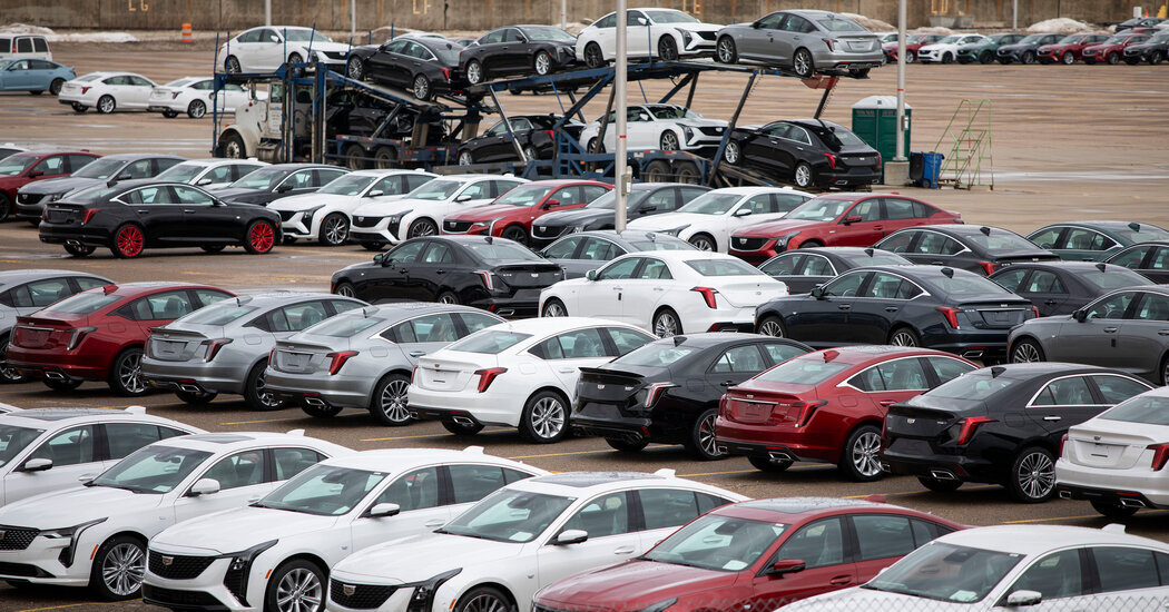 A General Motors factory in Lansing, Mich. The automaker previously had plans to expand its exports to China, which started last year. 