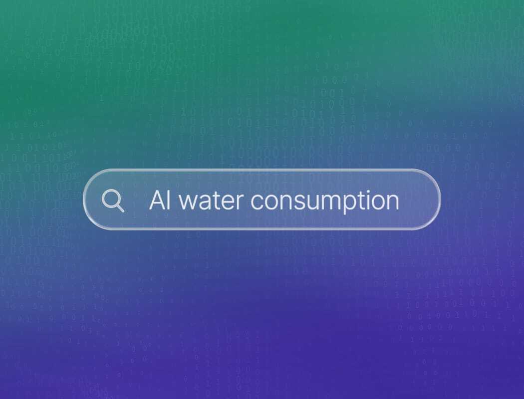 How much water AI consumes