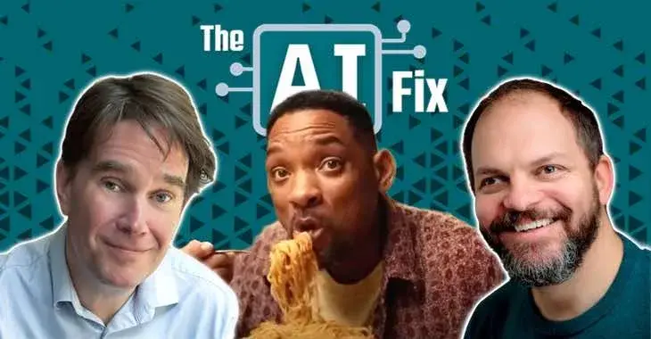 The AI Fix #67: Will Smith's AI crowd scandal, and gullible agents fall for scams