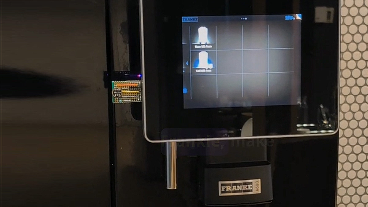 Franke A600 coffee machine with PicoVoice